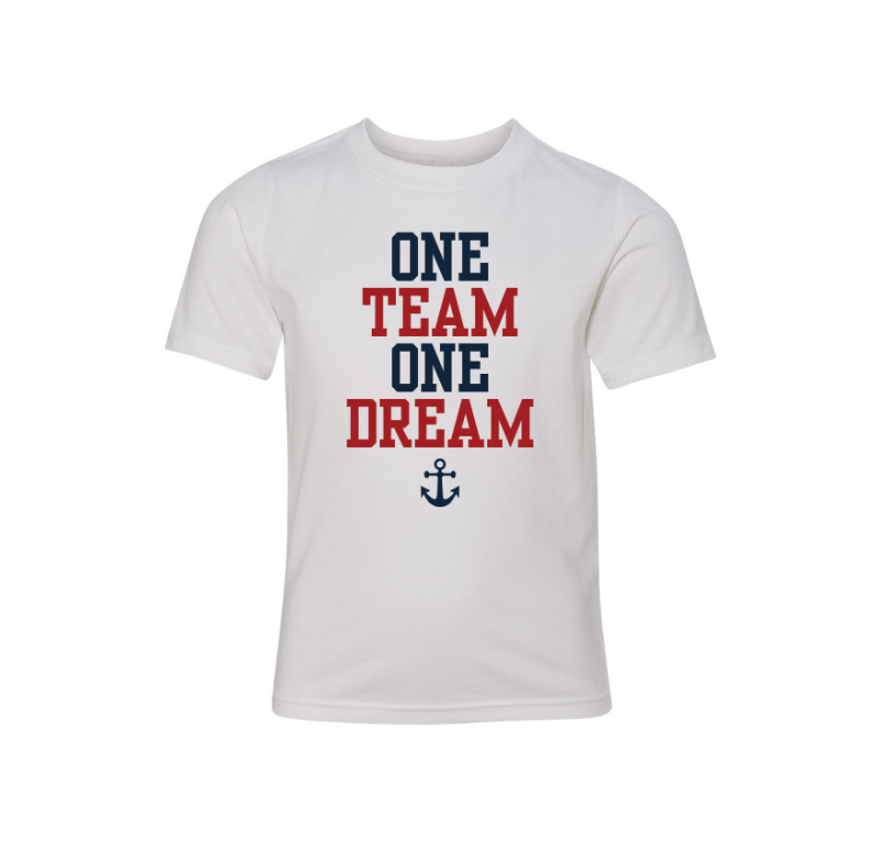 One Team One Dream T-Shirt, White