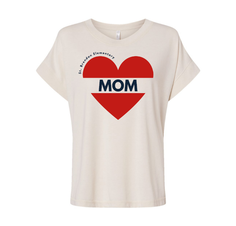 SBE Mom Vintage Wash T-Shirt, Beige