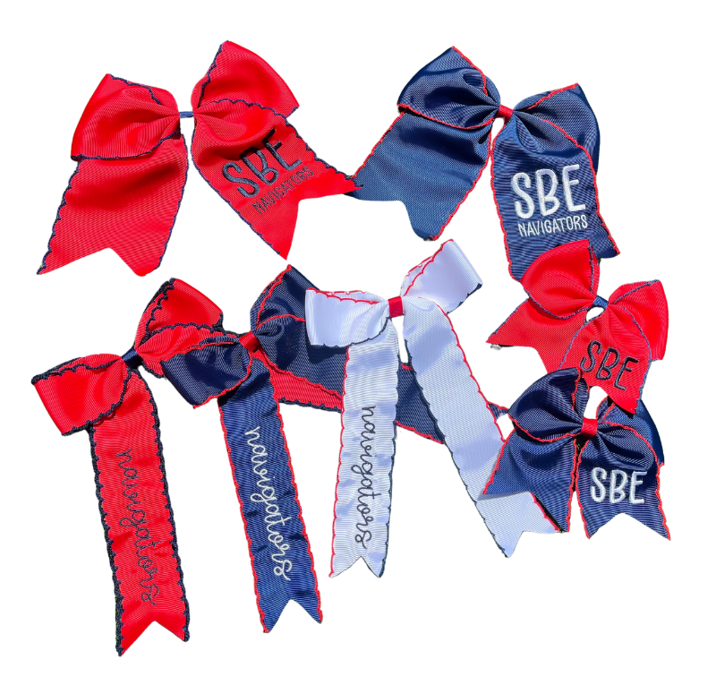 Navy & Nash Small Bow, Navy