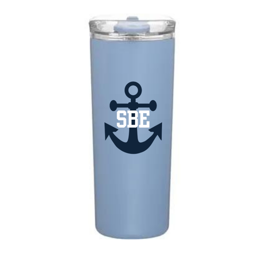 SBE Anchor 20.9 oz. Tumbler, Light Blue