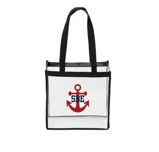 SBE Anchor Clear Tote Bag