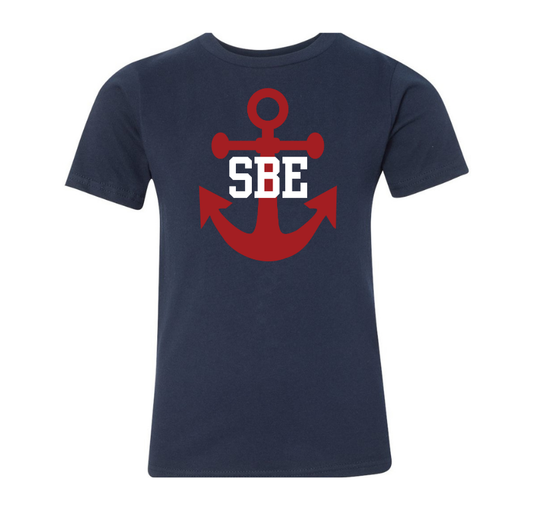 SBE Anchor T-Shirt, Navy