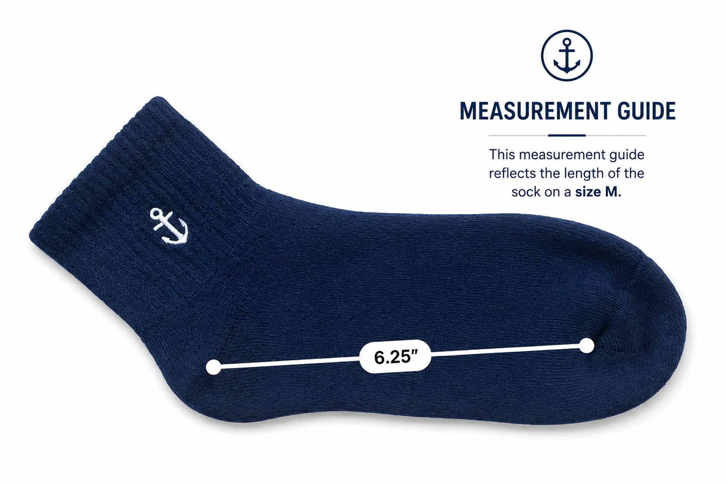 Pre-Order - Anchor Socks - Adult - XL