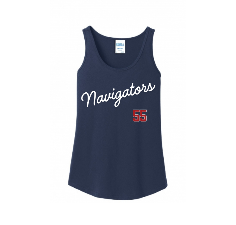 Ladies Navigators Tank, Navy