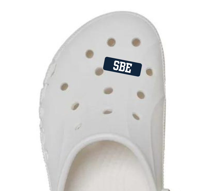 SBE Shoe Charm, Navy