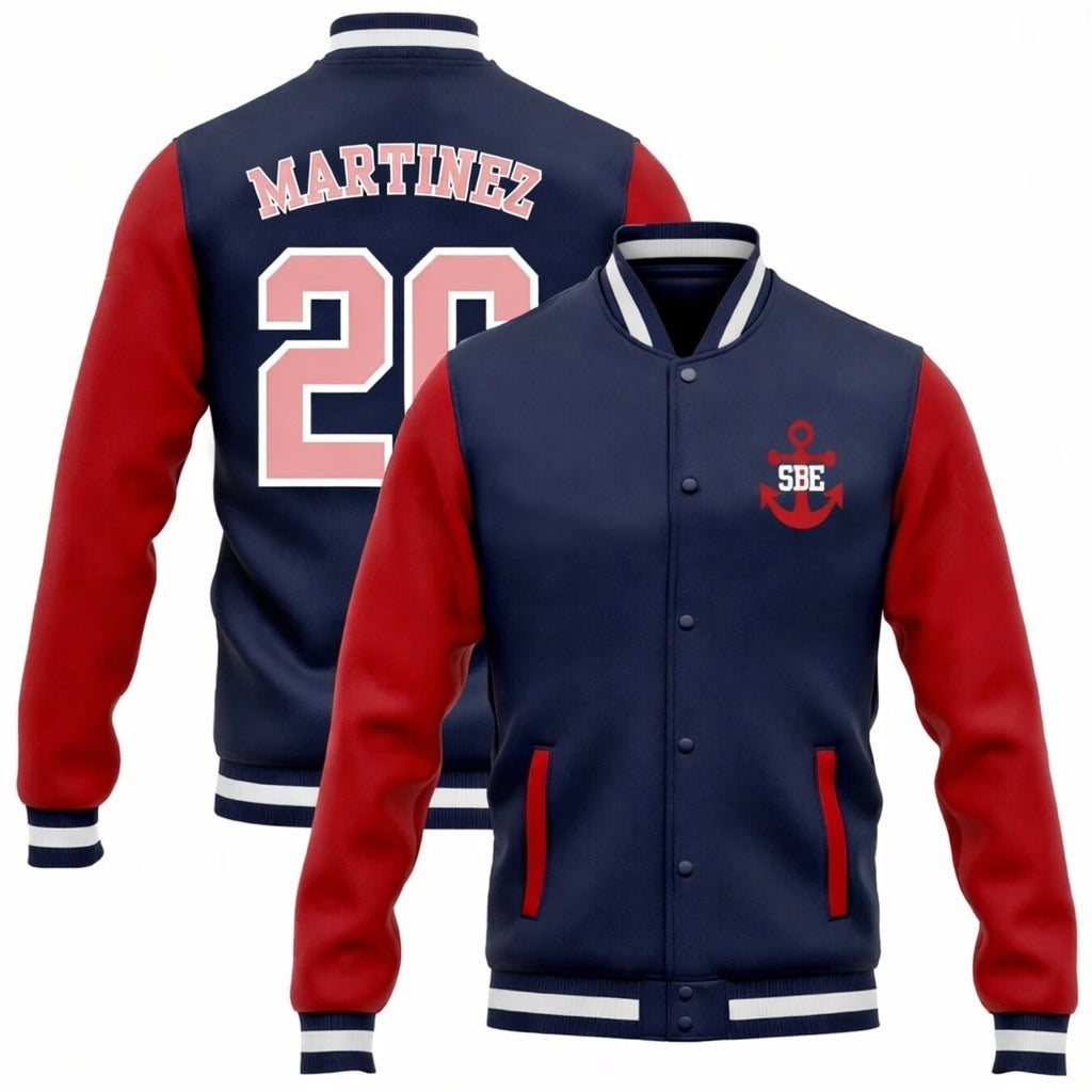 PRE-ORDER: SBE Custom Letterman Jacket (Exclusive to 6, 7 and 8th graders)