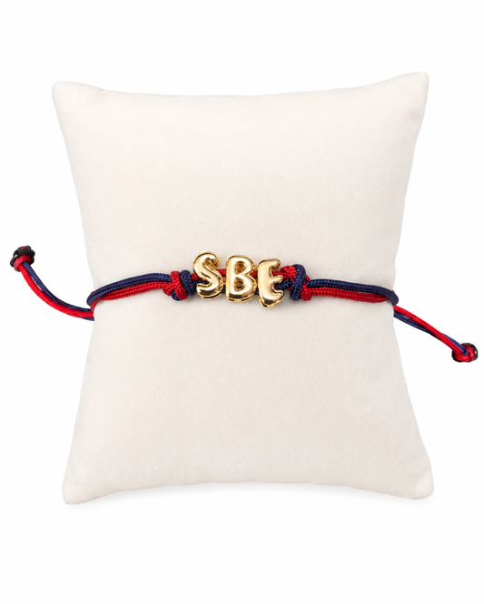SBE Bubble Bracelet - Navy/Red