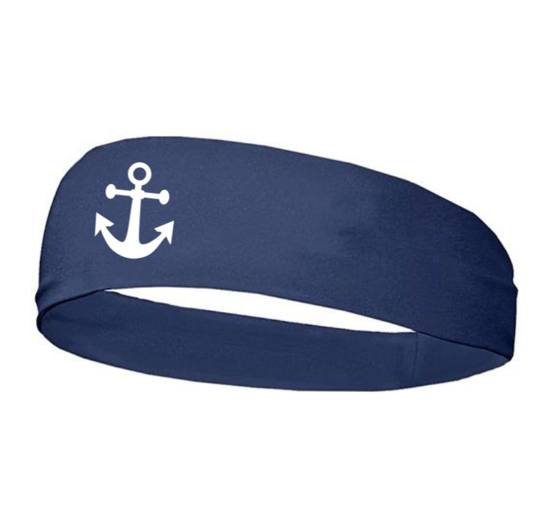 SBE Anchor Sports Headband, Navy