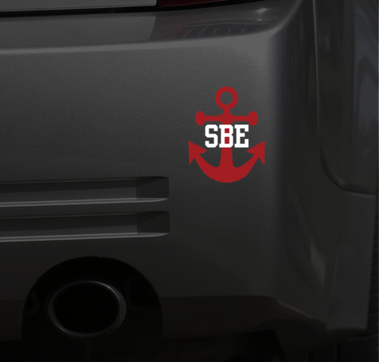 SBE Anchor Car Magnet