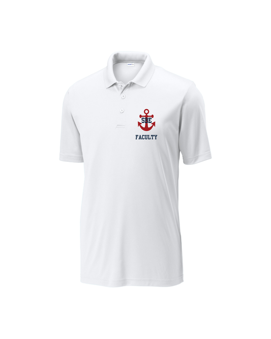 Faculty Polo - Men's - White