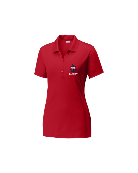 Faculty Polo - Women's - Red