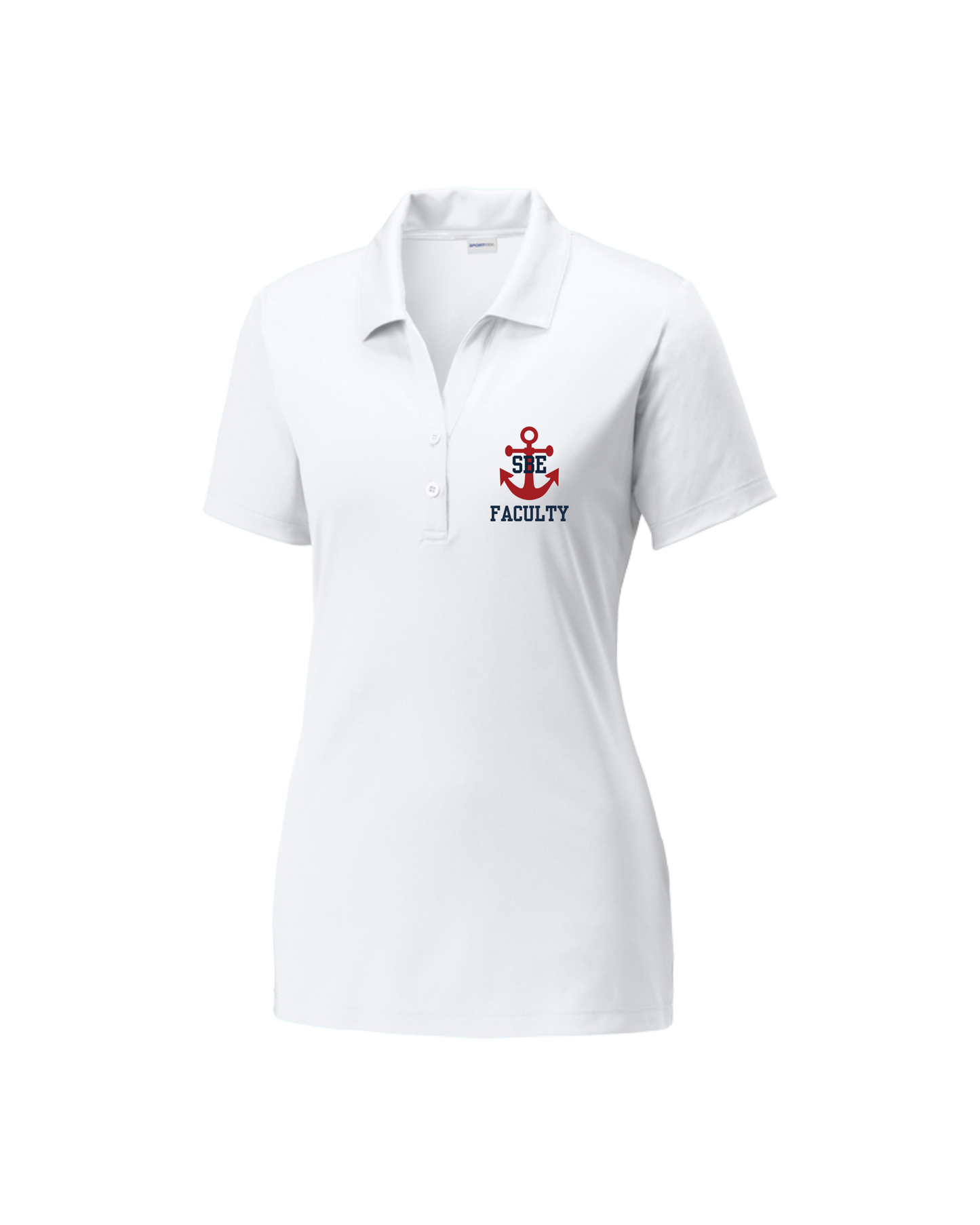 Faculty Polo - Women's - White